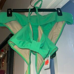 Old Navy Vibrant Green Bikini